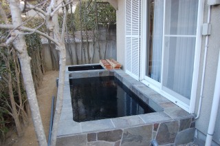 錦鯉 洋風池,錦鯉 和風池,錦鯉 コンクリート池