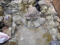 庭池 防水工事,庭池 FRP防水,池 水漏れ修理