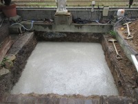 コンクリート池 錦鯉,池作り 業者,錦鯉池 作り