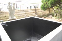 コンクリート池 錦鯉,池作り 業者,錦鯉池 作り