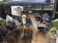 錦鯉 造園,庭池 錦鯉,造園 池,錦鯉池 作り