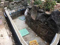 錦鯉 造園,庭池 錦鯉,造園 池,錦鯉池 作り