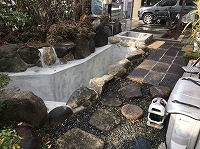 錦鯉 造園,庭池 錦鯉,造園 池,錦鯉池 作り