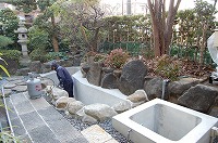 錦鯉 造園,庭池 錦鯉,造園 池,錦鯉池 池用塗料