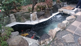 錦鯉 造園,庭池 錦鯉,造園 池,錦鯉池 作り