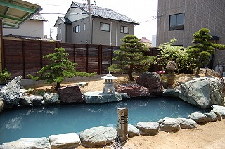 錦鯉 造園,庭池 錦鯉,造園 池,錦鯉池 作り